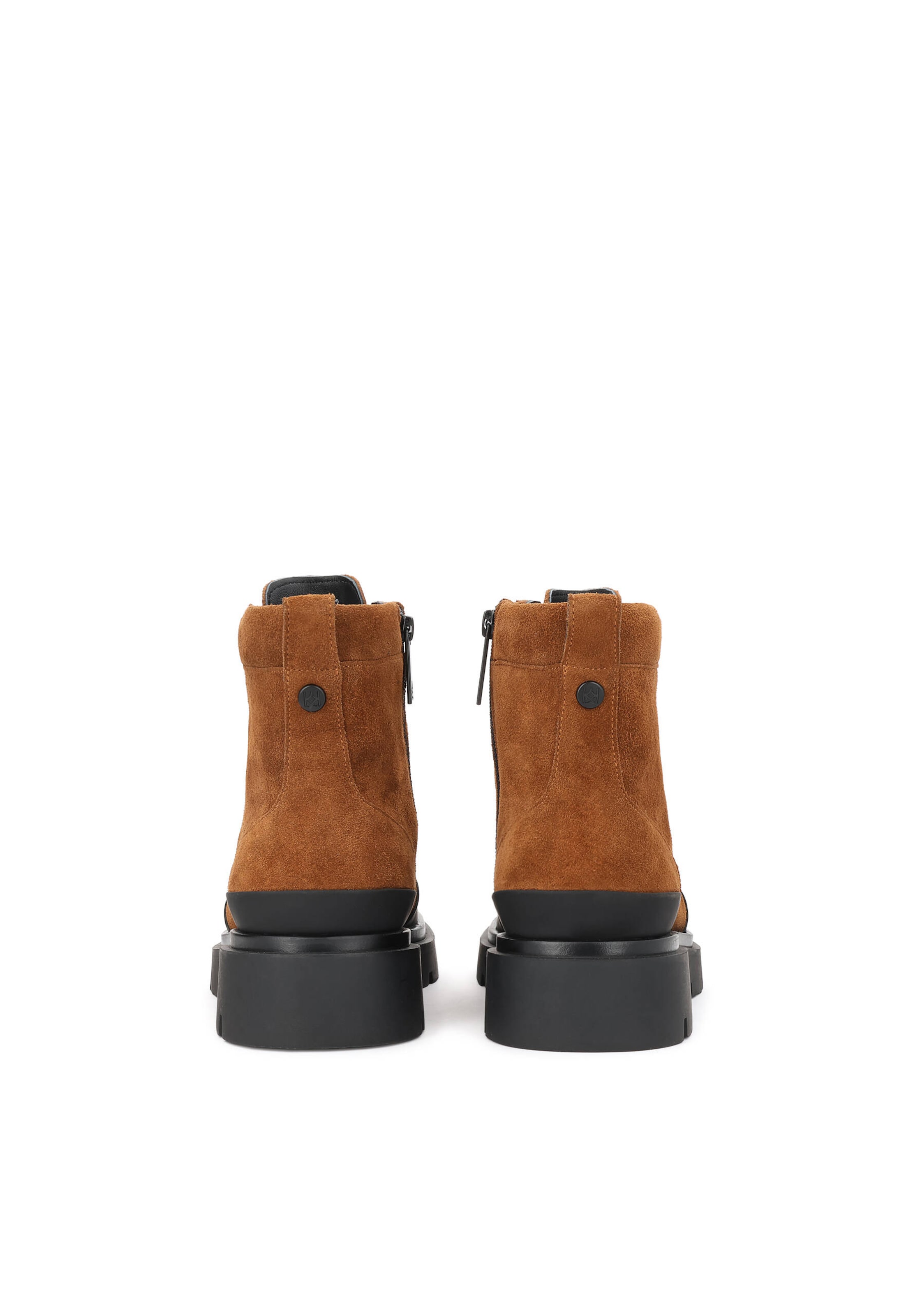 Boots stringati di Kazar in marrone