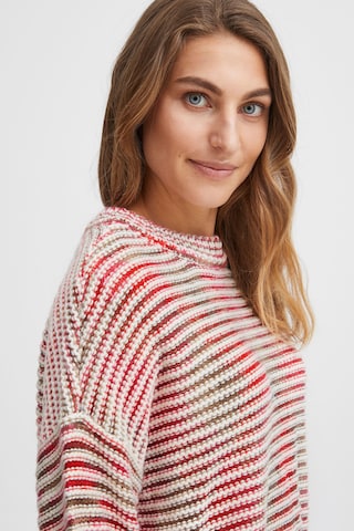 Fransa Sweater 'Lea' in Red