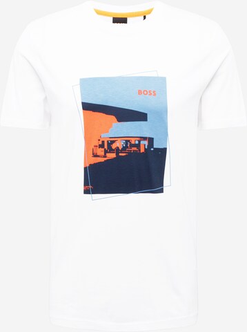 BOSS Orange Bluser t-shirts Hvid ABOUT YOU