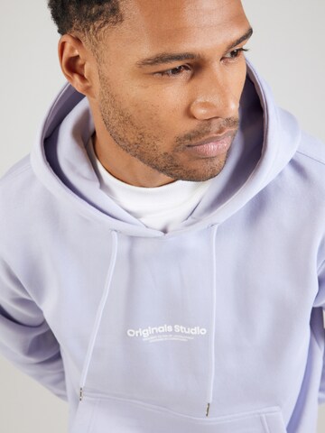 JACK & JONES - Sweatshirt 'JORVESTERBRO' em roxo