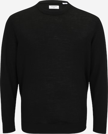 juoda JACK & JONES Megztinis: priekis