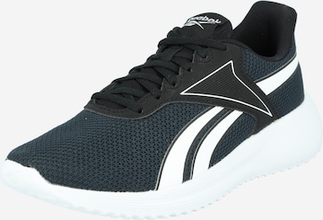 Chaussure de course Reebok en noir : devant