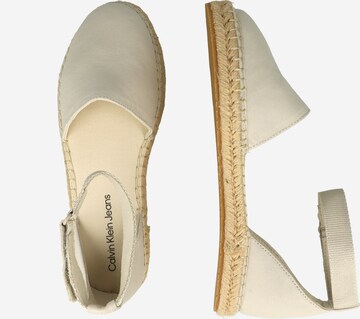 Calvin Klein Jeans Espadrilky – béžová