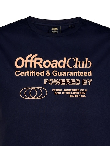 T-Shirt Petrol Industries en bleu