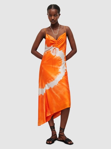 AllSaints Dress 'ALEXIA MARIANA' in Orange