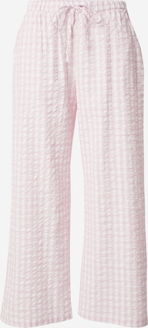 Lindex - Pantalón de pijama en rosa: frente