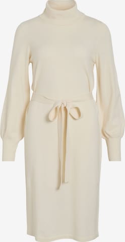 VILA Gebreide jurk 'VIAMANDA' in Wit: voorkant