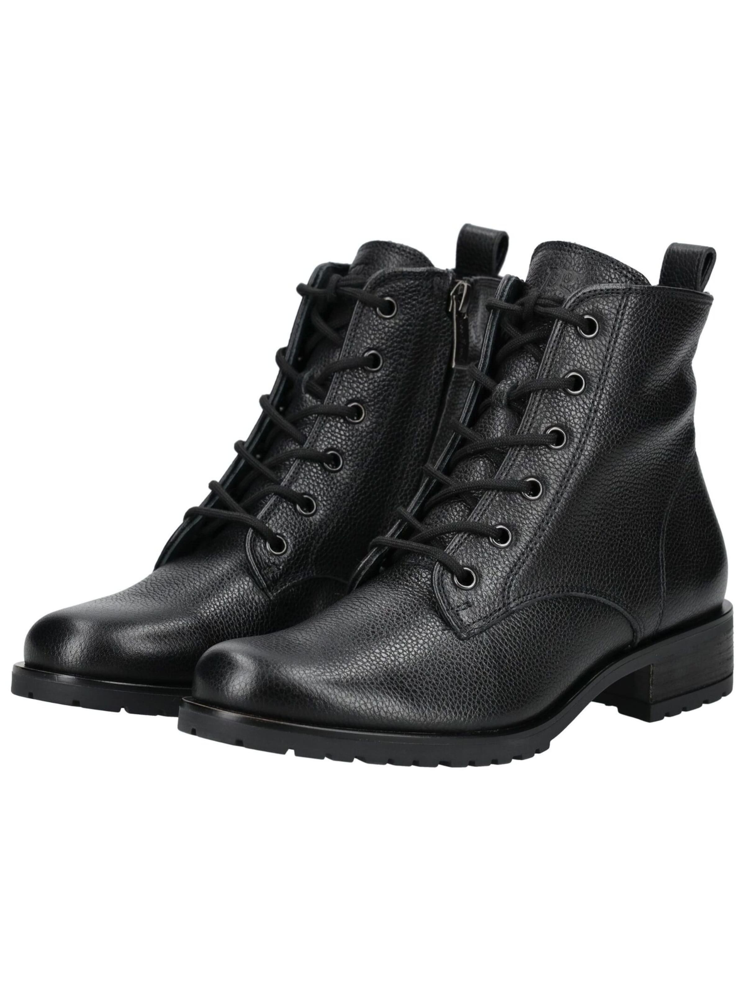 Bottines à lacets Paul Green en noir