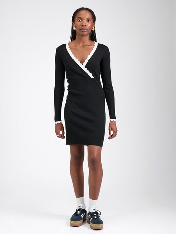 Robe 'Kasha' ABOUT YOU en noir : devant