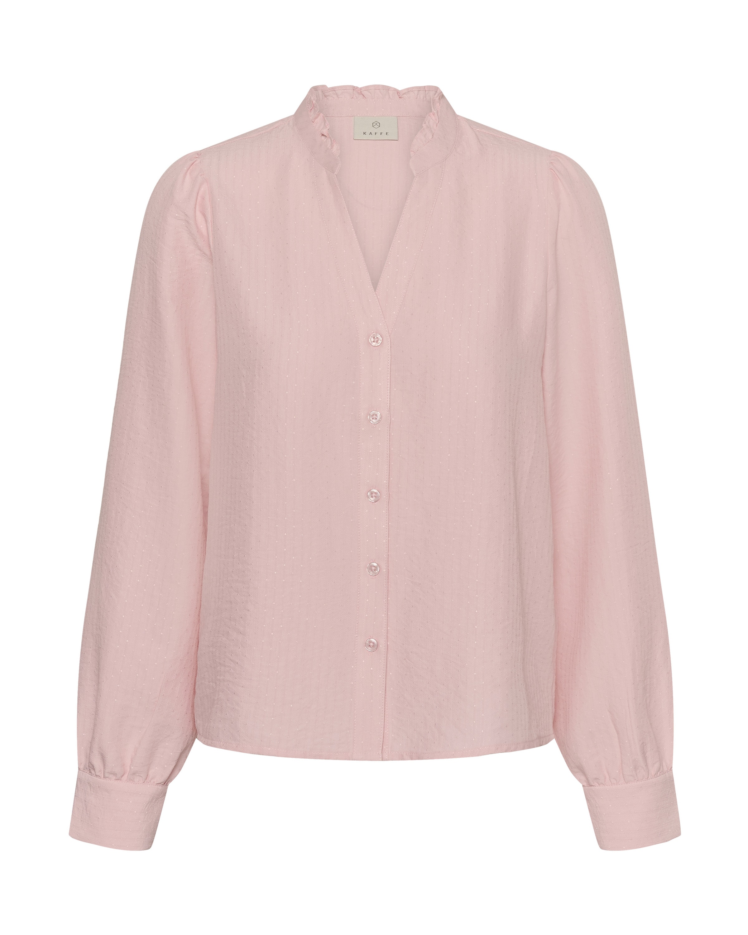 Chemisier Kaffe en rose : devant