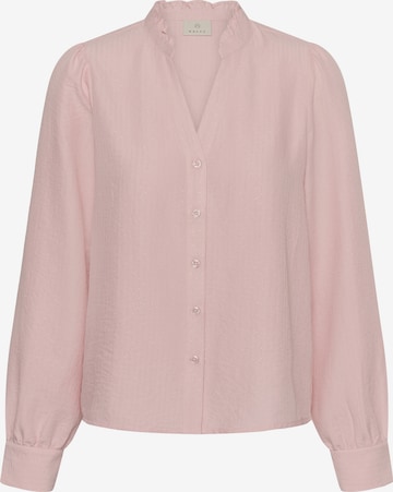 Chemisier Kaffe en rose : devant