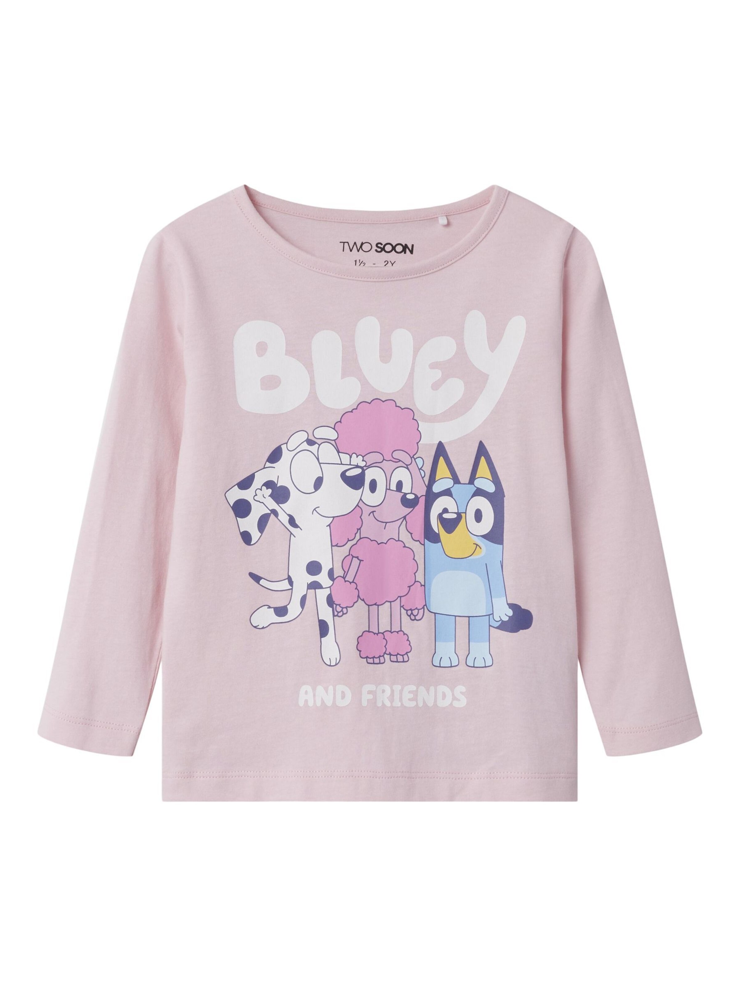 TWO SOON Bluser & t-shirts 'Bluey' i pink: forside