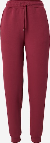 ONLY PLAY Tapered Sporthose 'ONPLOUNGE' in Rot: Vorderseite