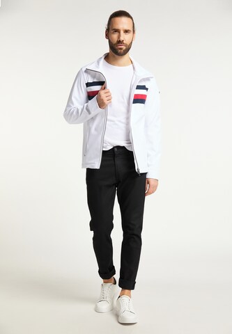 DreiMaster Maritim - Chaqueta funcional en blanco