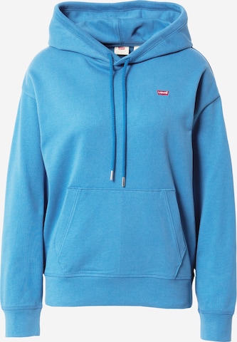 Sweat-shirt 'Standard Hoodie' LEVI'S ® en bleu : devant