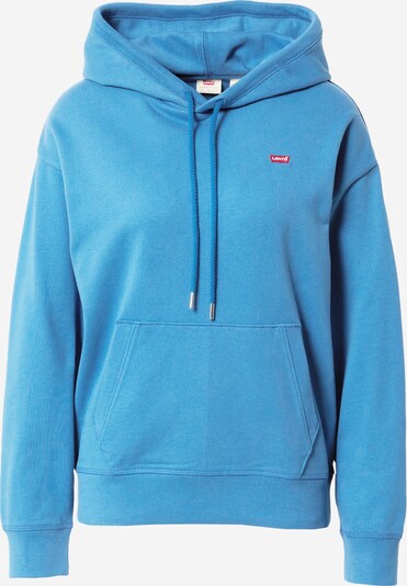 LEVI'S Sweatshirt i himmelblå / karminrød / hvit, Produktvisning