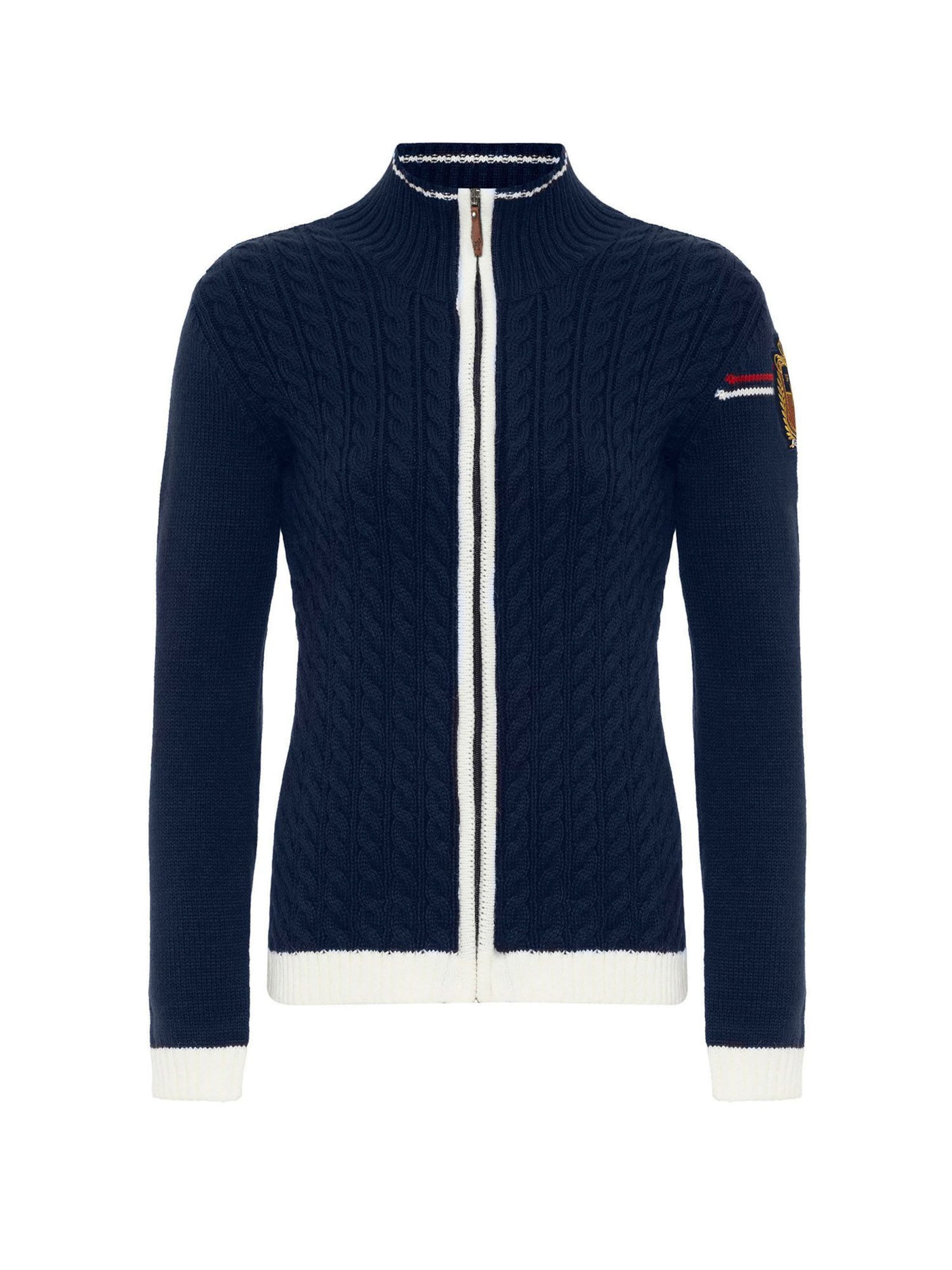 Williot Strickjacke in Blau: Vorderseite