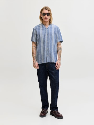 Comfort fit Camicia 'JPRBLUSUMMER' di JACK & JONES in blu