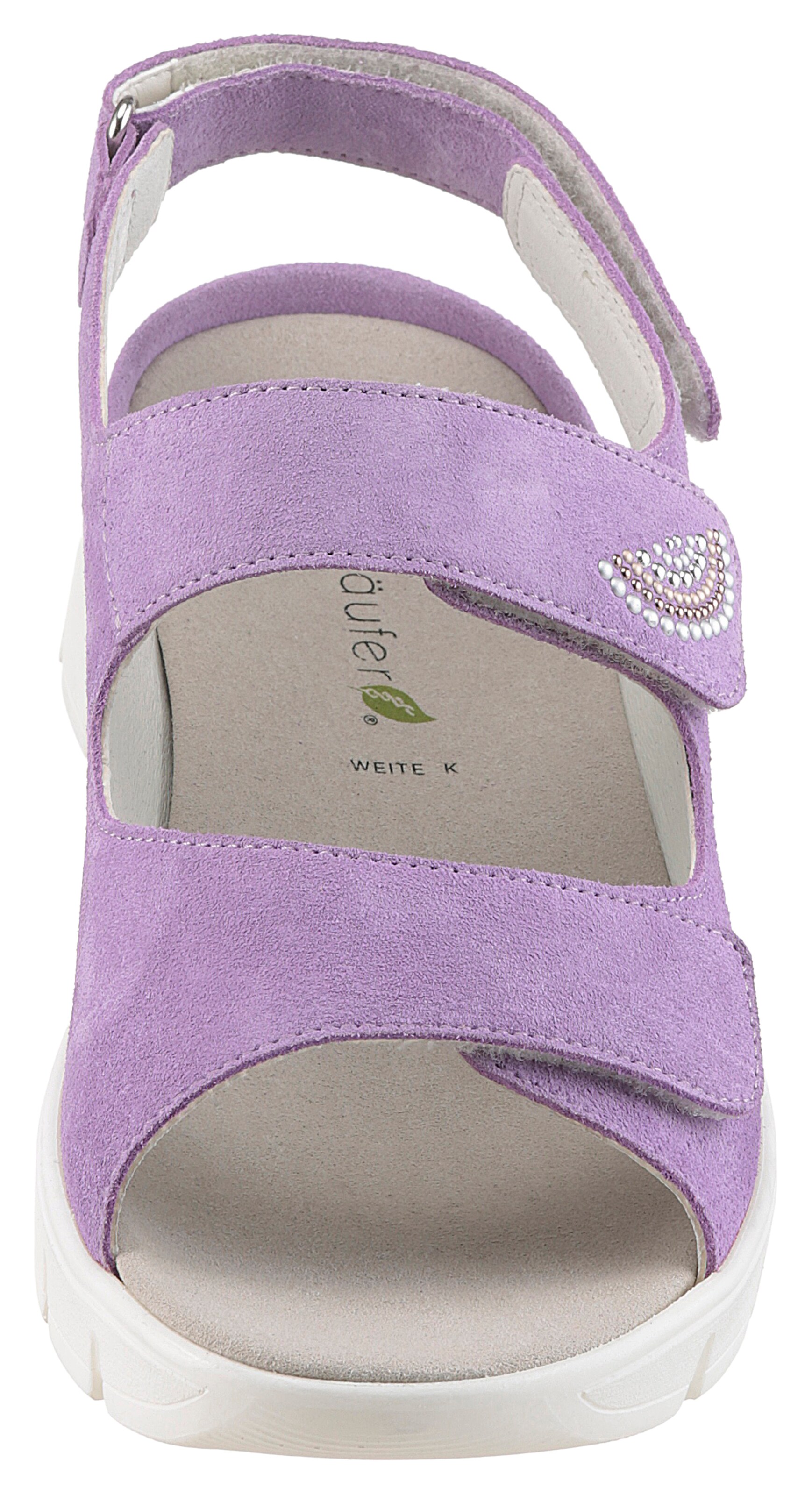 WALDLÄUFER Sandale in Lila