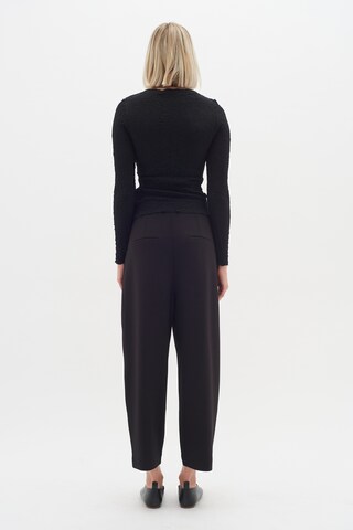 InWear Loose fit Trousers 'Pannie' in Black