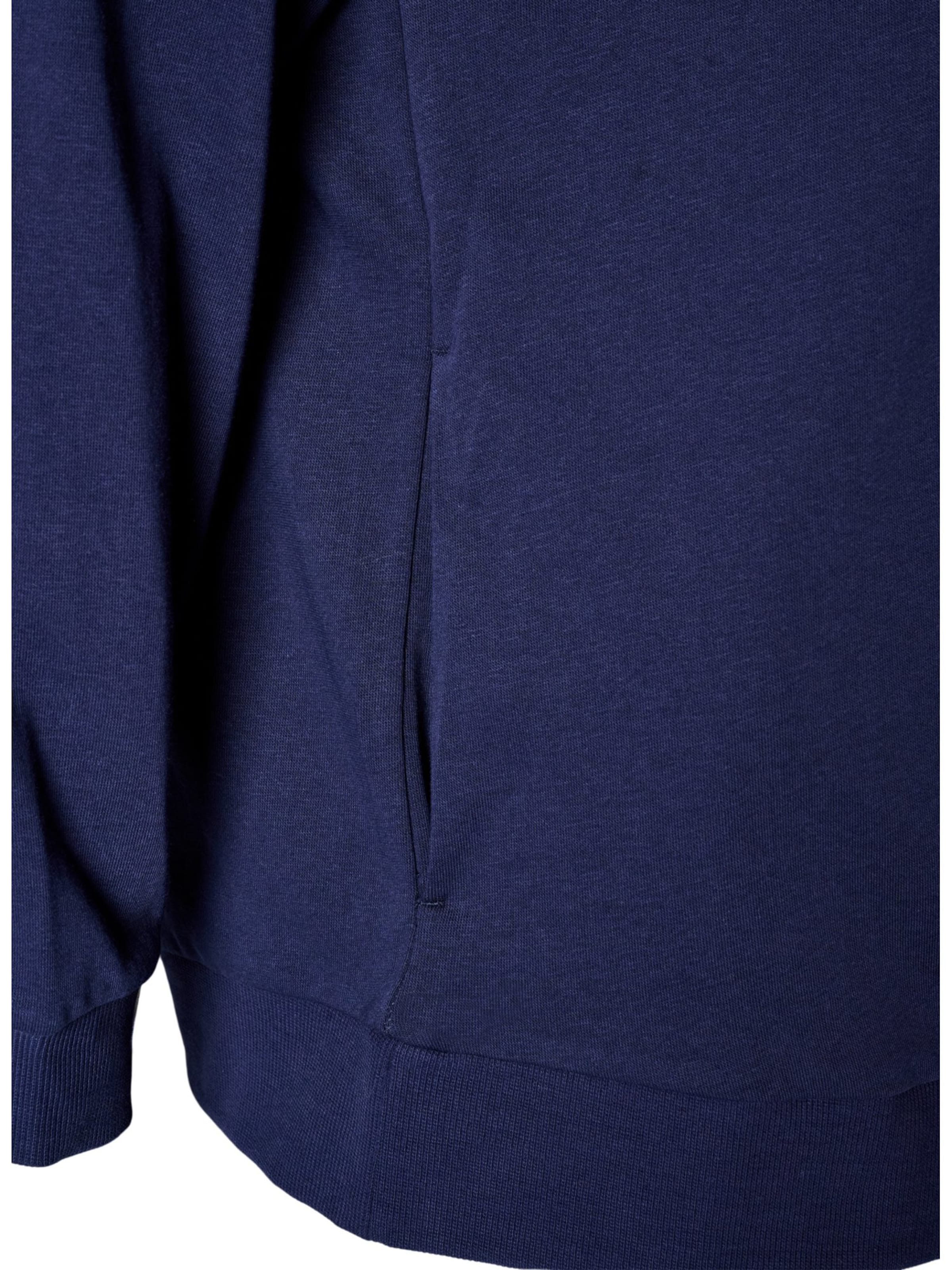 Zizzi - Sweatshirt 'CHARLINE' em azul