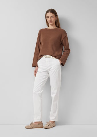 Regular Pantalon chino ' ' s.Oliver en blanc
