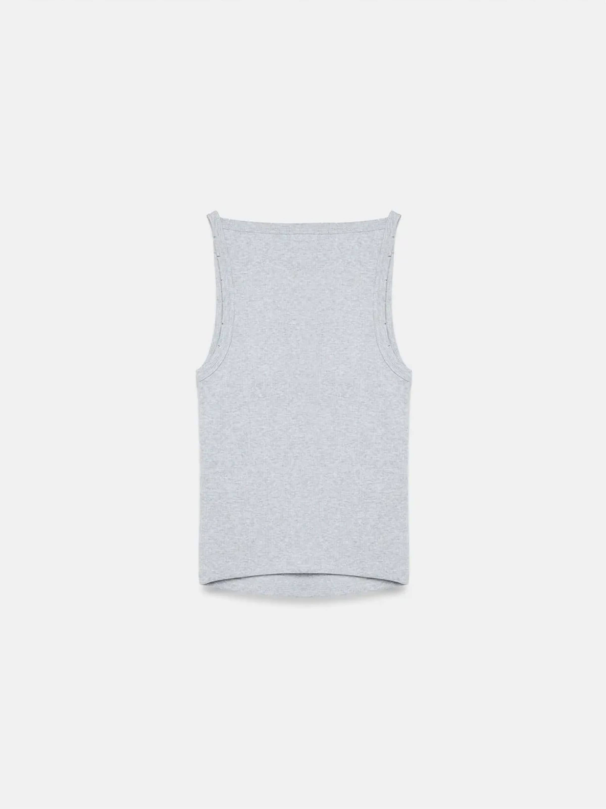 Top di Dilvin in grigio