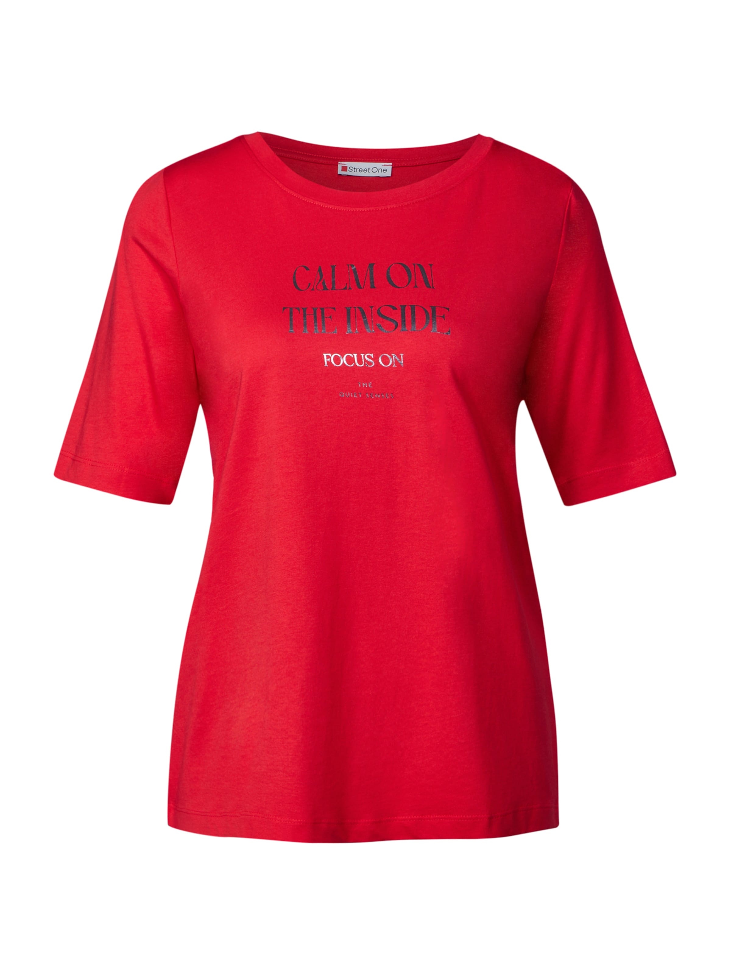 STREET ONE Μπλουζάκι σε κόκκινο: μπροστά