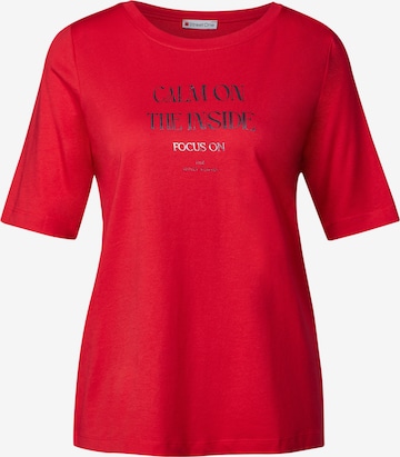 STREET ONE Shirt in Red: front