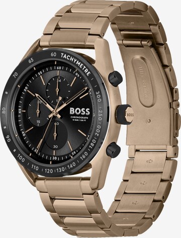 BOSS Analog Watch 'Center Court' in Black: front