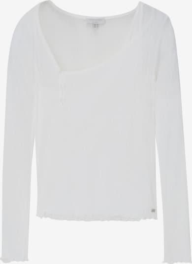 Tricou Pull&Bear pe alb, Vizualizare produs