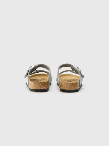 BIRKENSTOCK Sandal 'Arizona' i silver