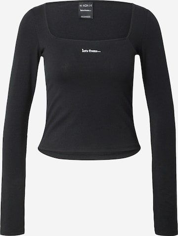 T-shirt iets frans en noir : devant