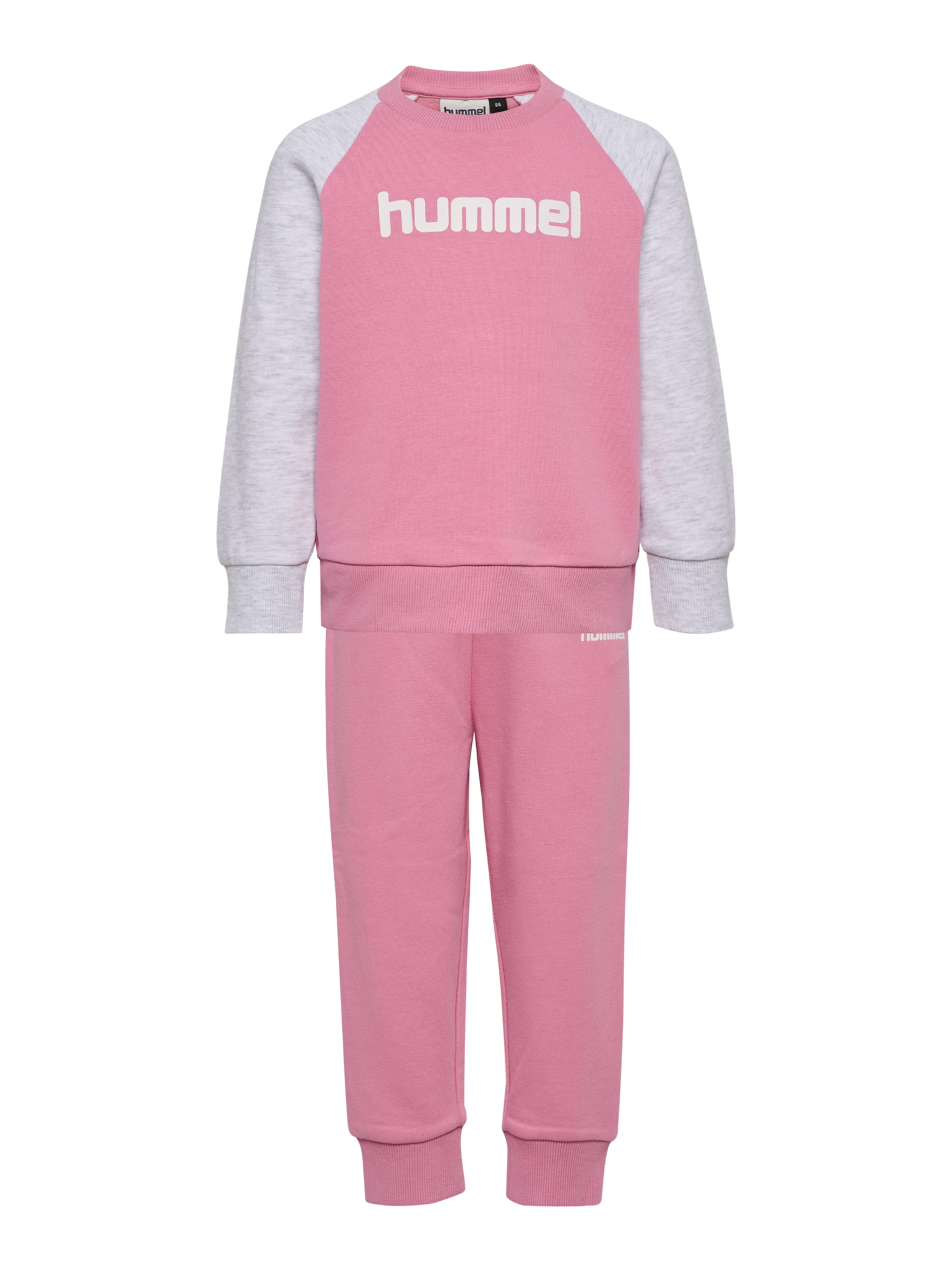 Hummel Træningsdragt i pink: forside
