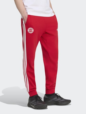 ADIDAS PERFORMANCE Normální Sportovní kalhoty 'FCB DNA' – červená: přední strana