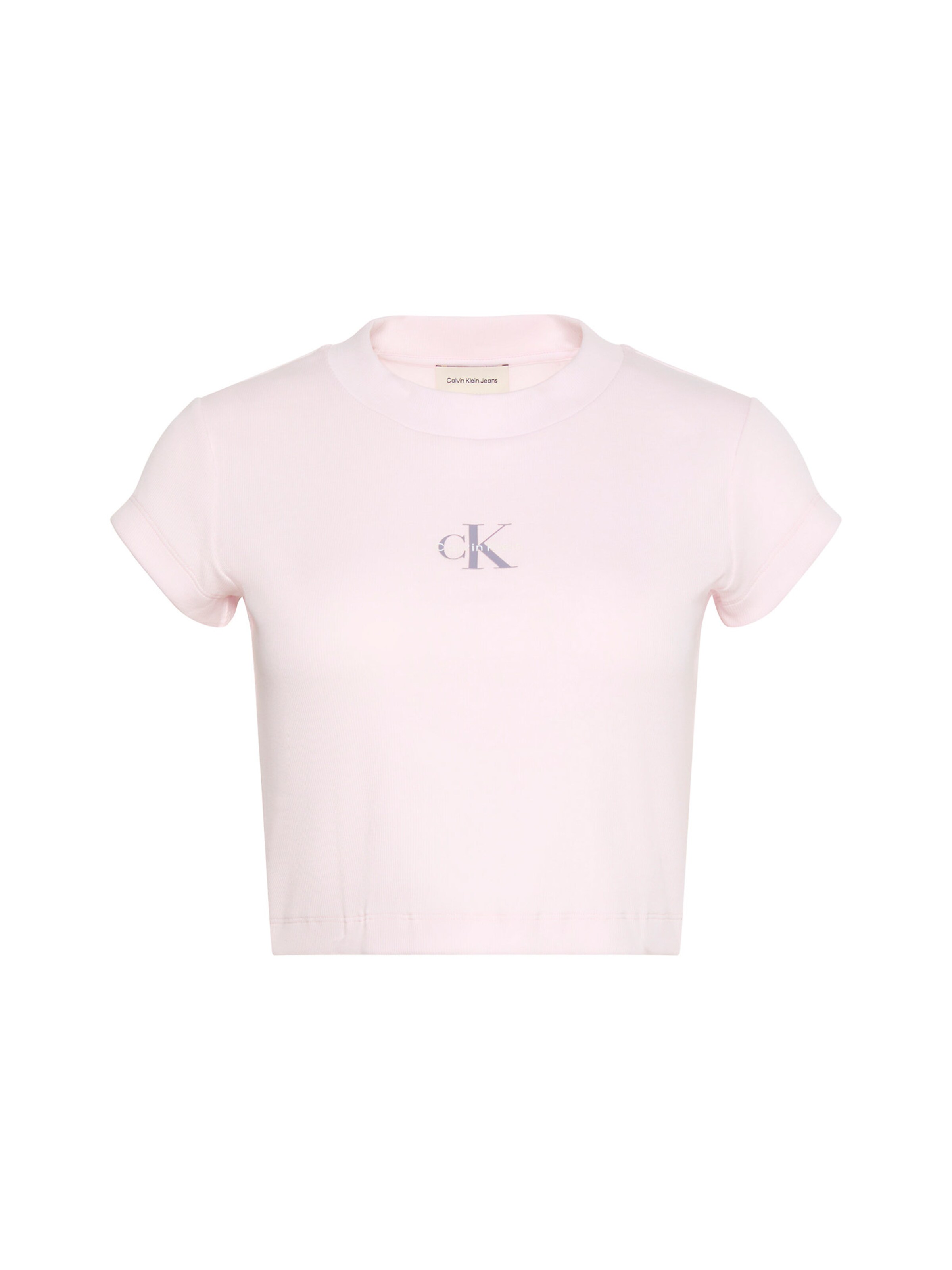 Calvin Klein Jeans Koszulka w kolorze różowy: przód