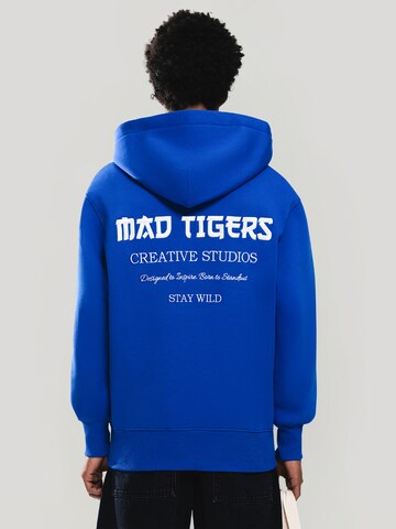 MAD TIGERS Sweatshirt 'Creative Studios' in Blue
