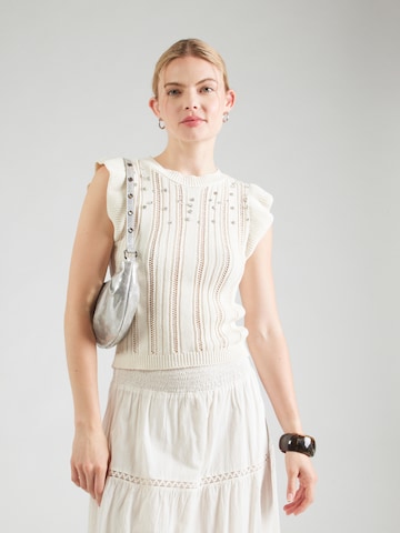 ONLY Pullunder 'ONLNew Tulle' in Beige: Vorderseite