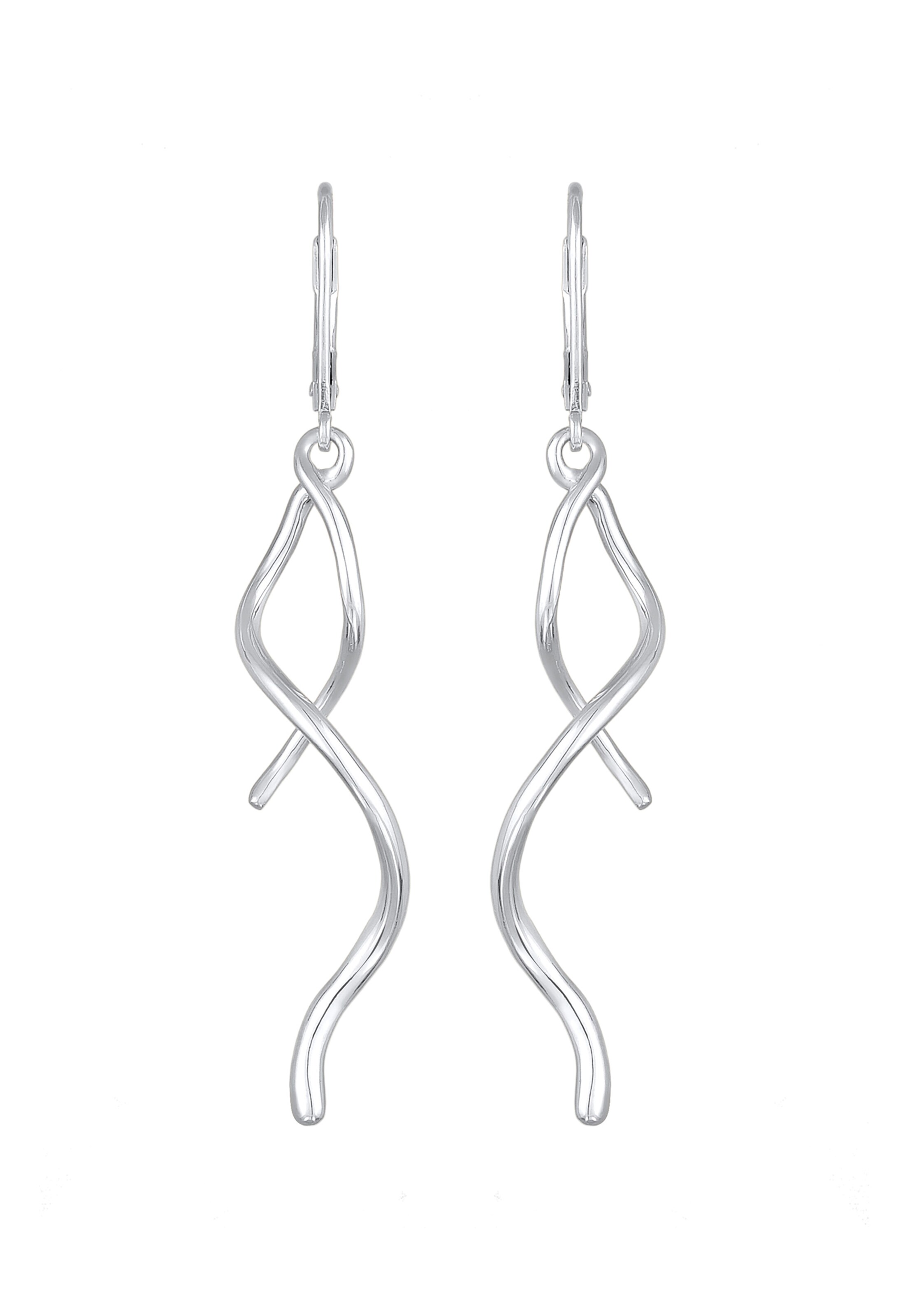 ELLI Earrings in Silver: front