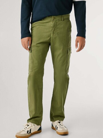 Pepe Jeans Slimfit Cargohose in Grün: Vorderseite