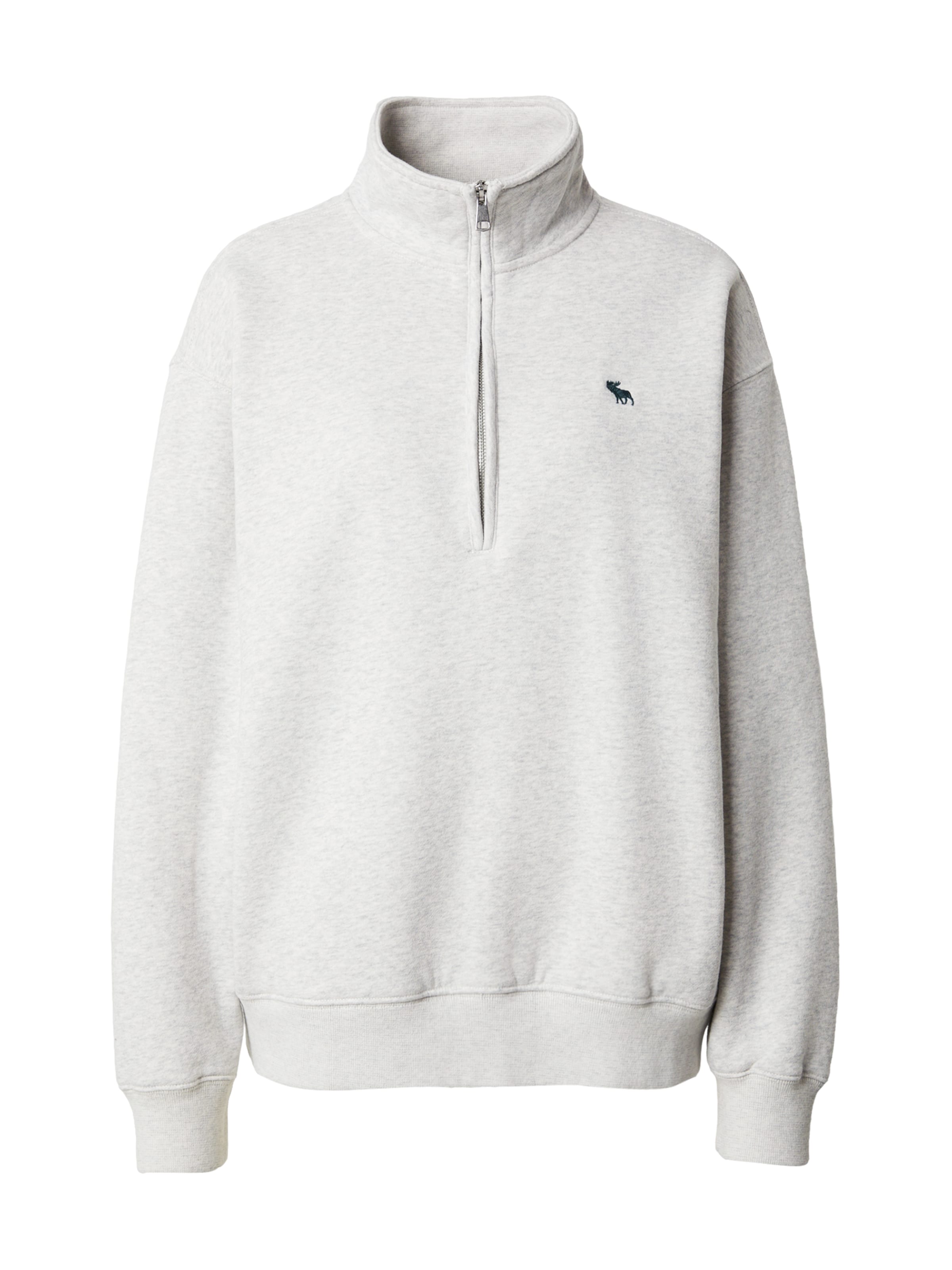 Abercrombie & Fitch - Sweatshirt em cinzento: frente