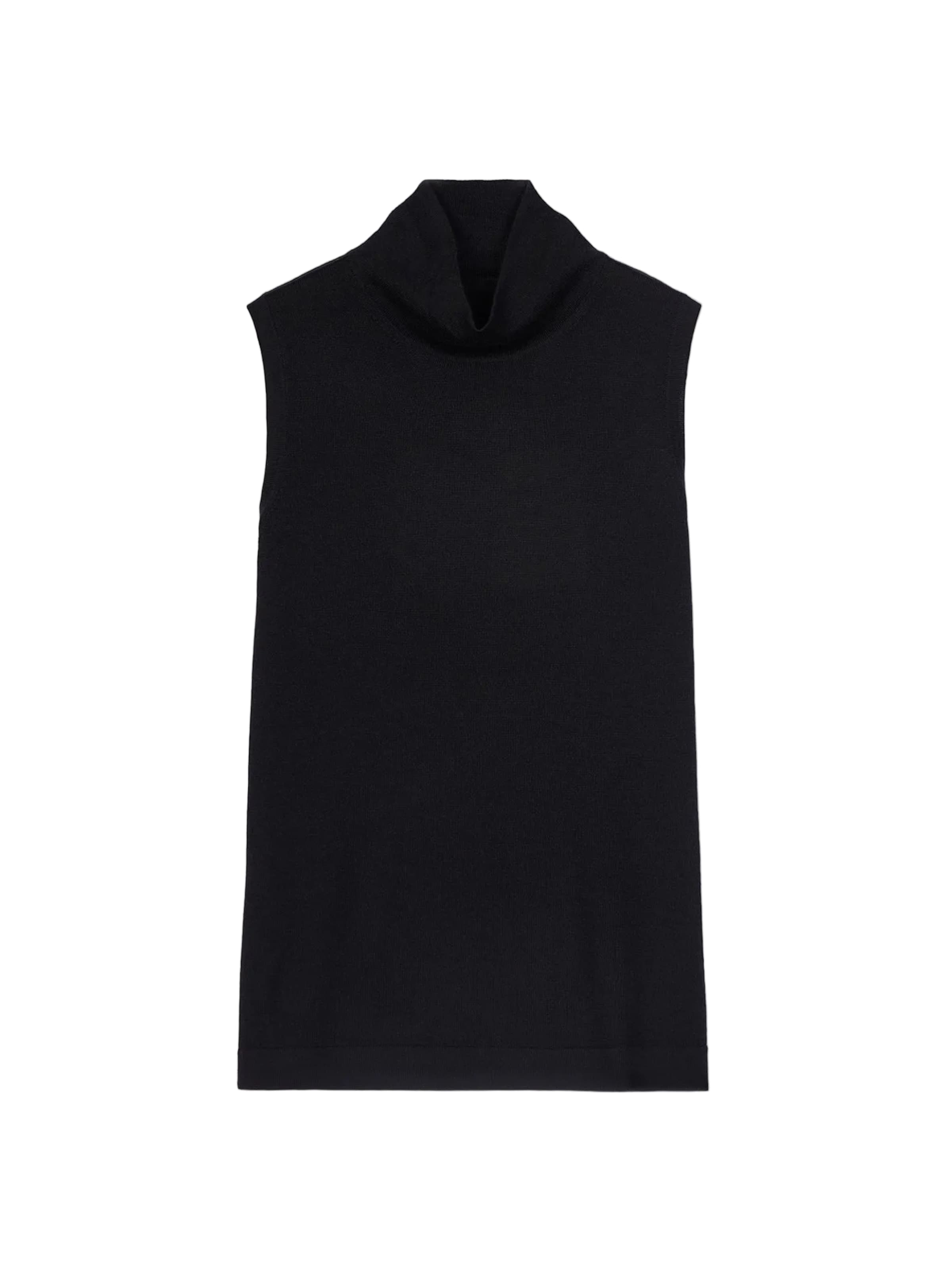 GOBI Cashmere Top in Black: front