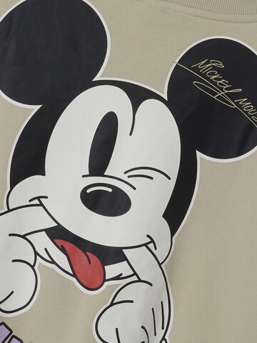 NAME IT Sweatshirt 'Micky & Minnie' in Beige