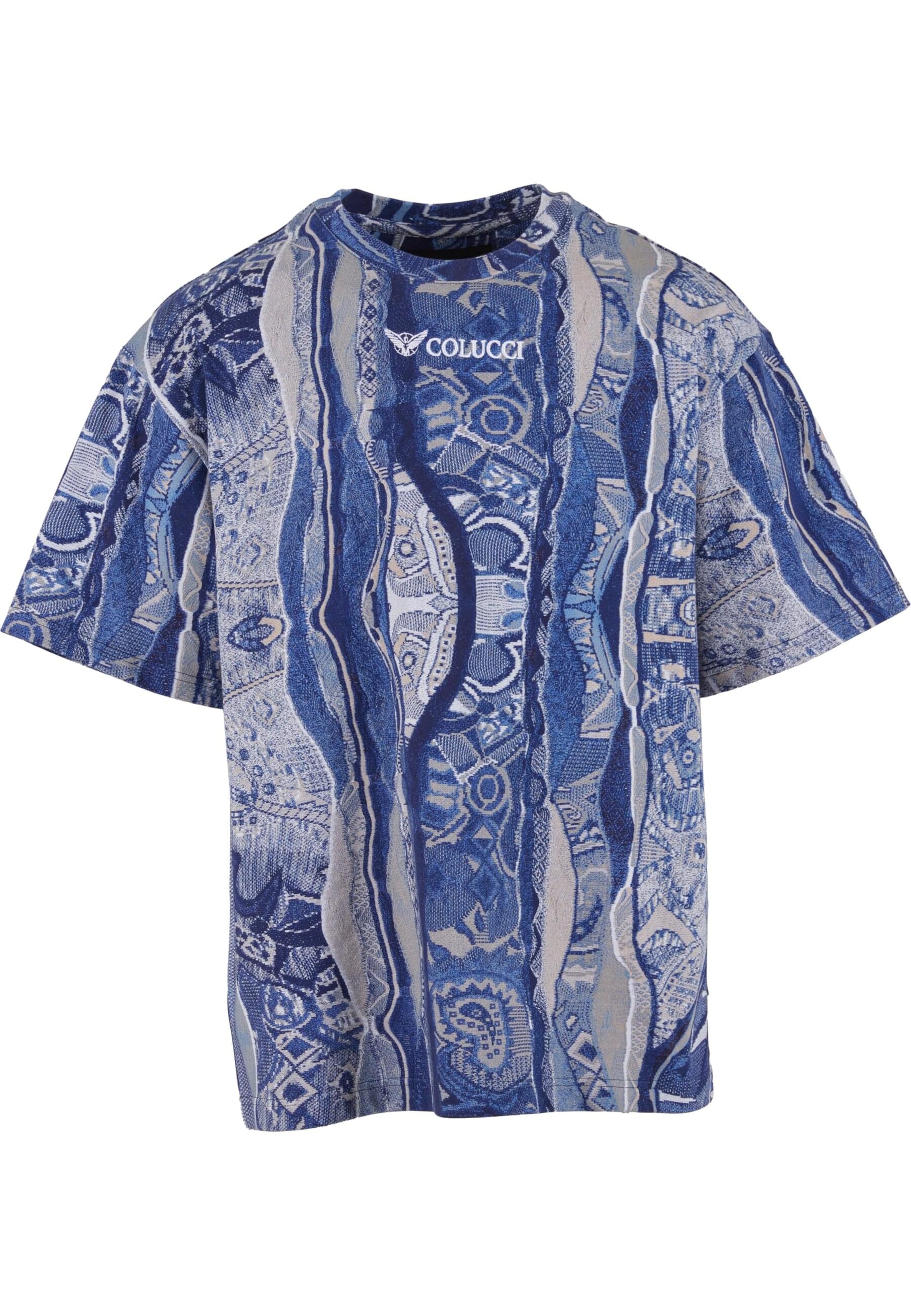 Colucci Tričko - Modrá: predná strana