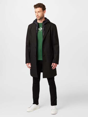 Manteau mi-saison BOSS en noir