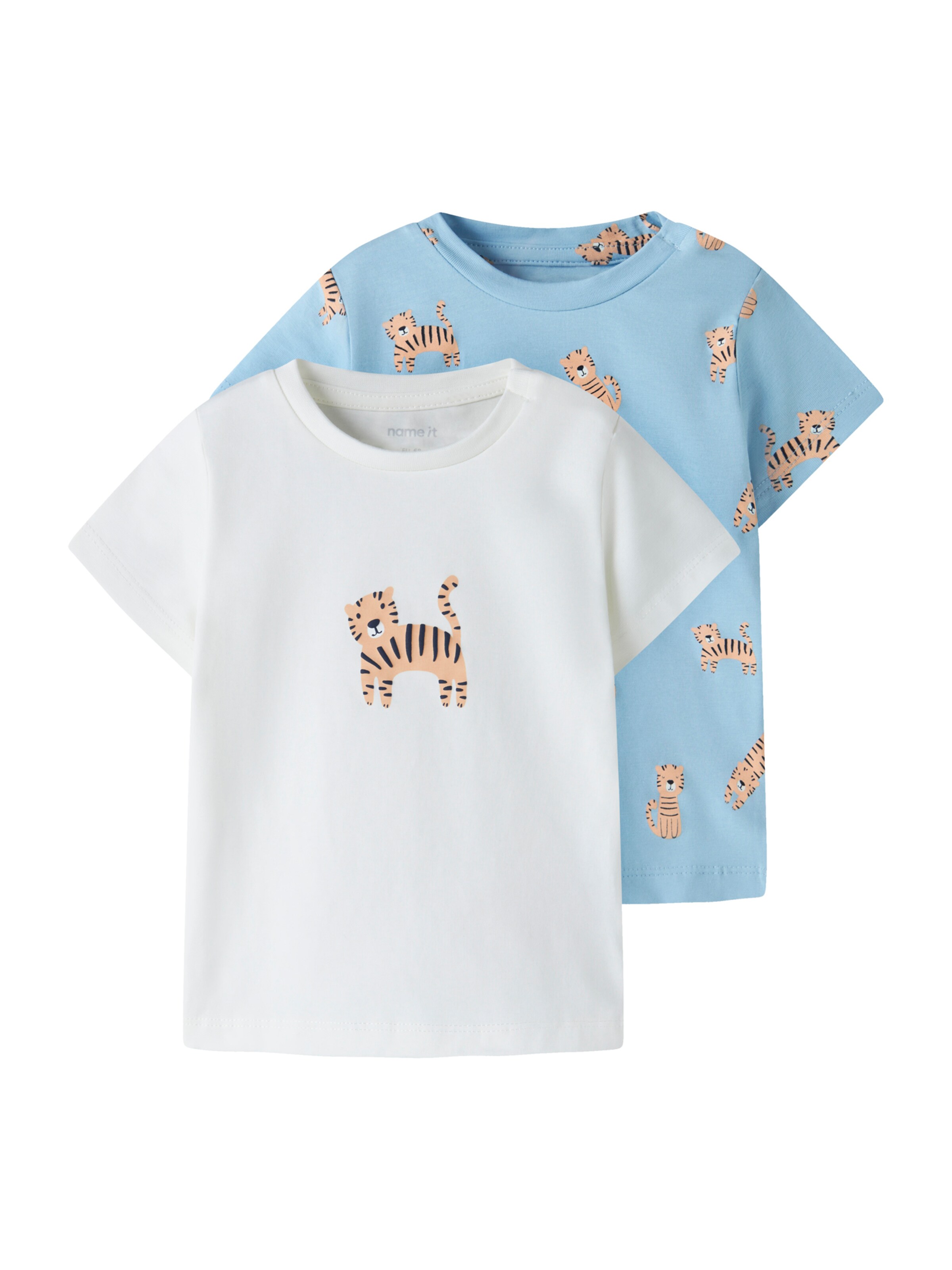 NAME IT Футболка 'NBMVAVROELS' в Синий: спереди
