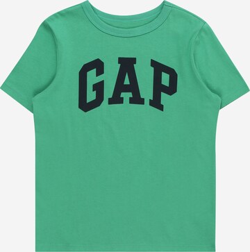 T-Shirt GAP en vert : devant