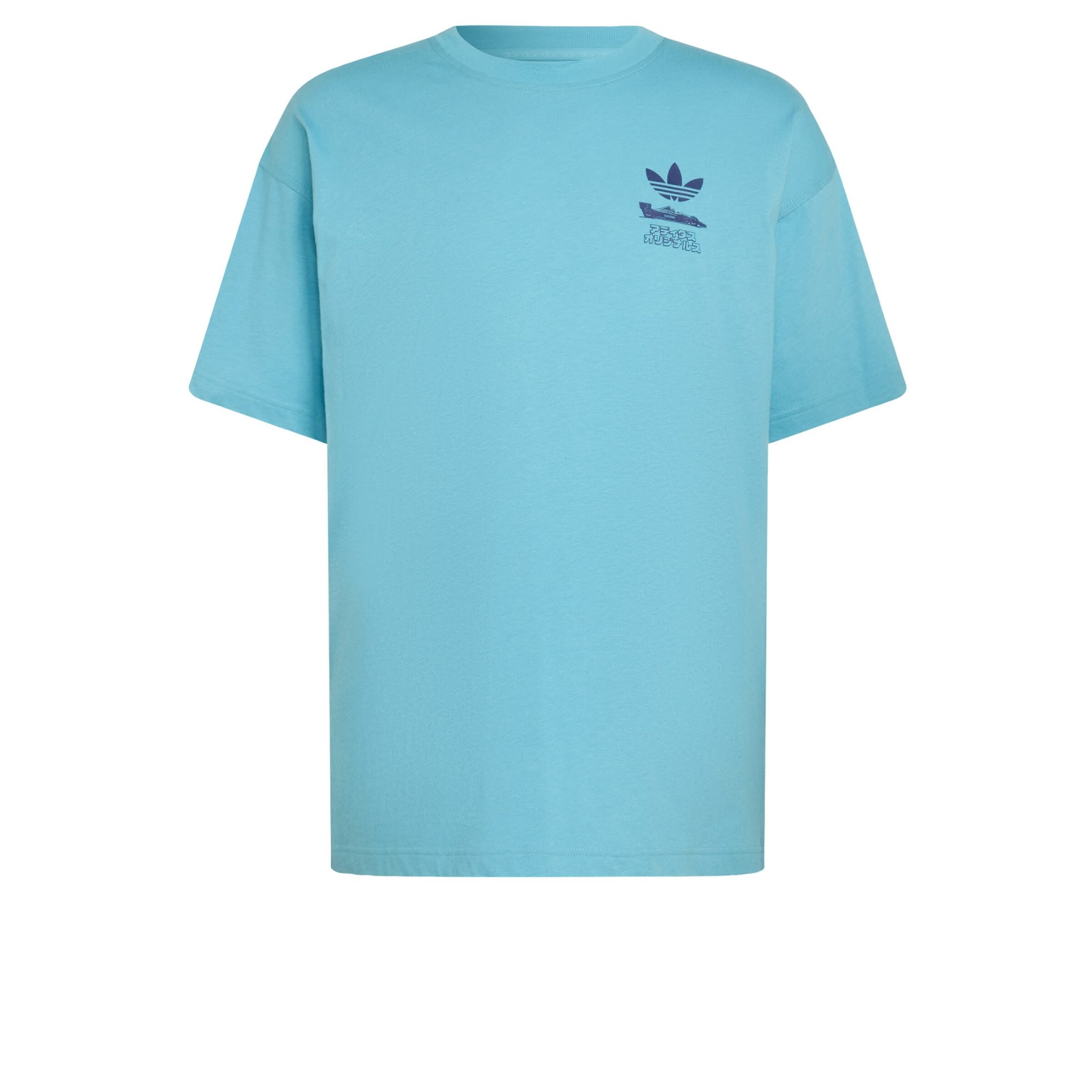 T-Shirt 'Japanese Racing' ADIDAS ORIGINALS en bleu
