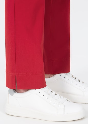STEHMANN Regular Pants 'INA' in Red