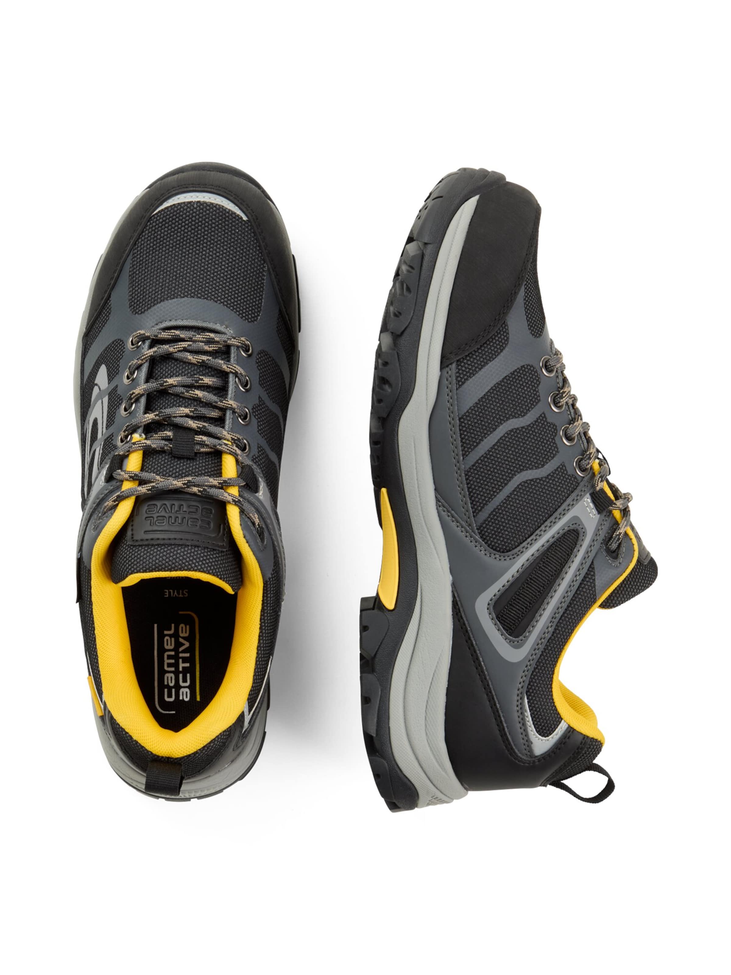 CAMEL ACTIVE Sneaker mit robuster Hiking-Sohle in Grau